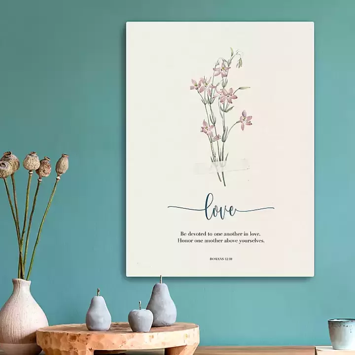 Sale Love Affirmations Canvas Art Print, 18x24 in. Wall Quotes & Signs