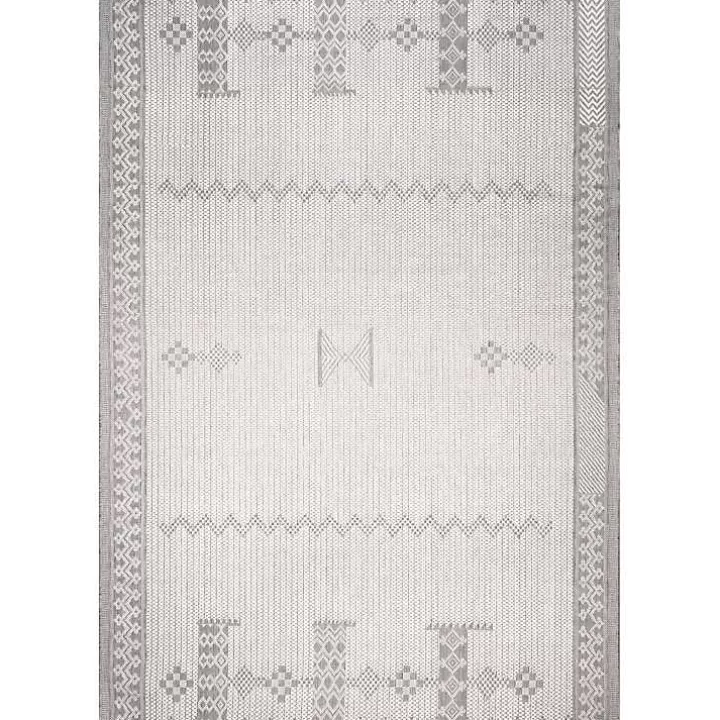 Shop Lowden Gray Tribal Outdoor Rug, 5x8 Outdoor Rugs