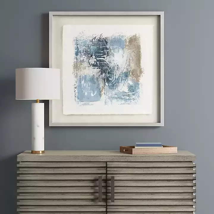 Online Madison Park Blue Abstract Framed Art Print Framed Art