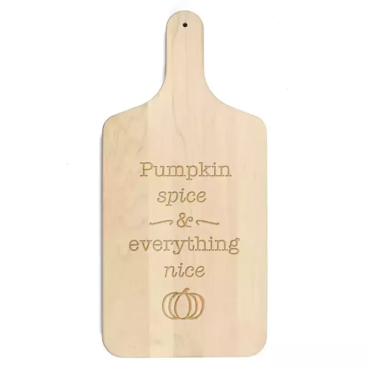 New Maple Pumpkin Spice Everything Nice Cutting Board Serving & Entertaining