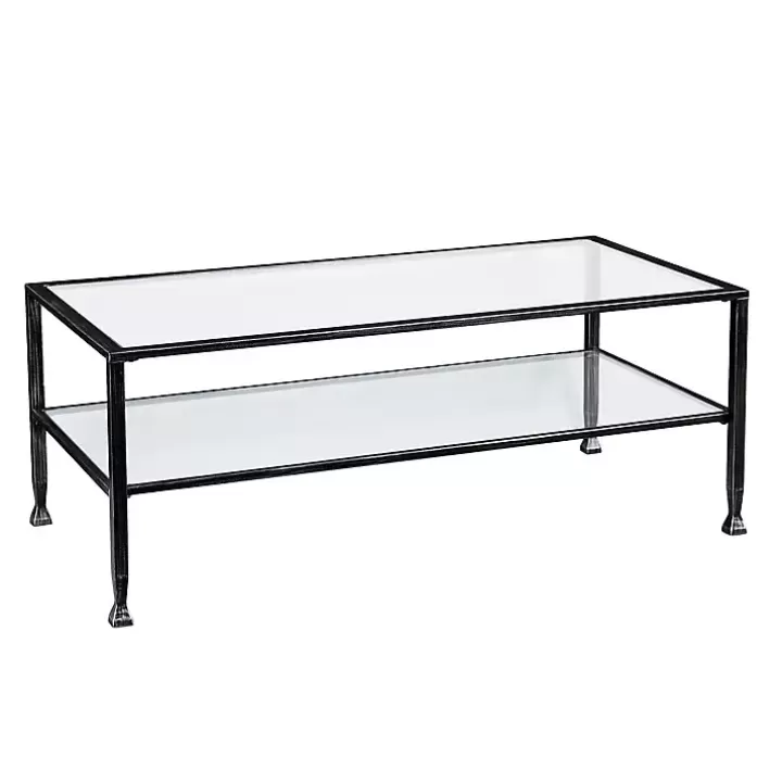 Online Mara Glass and Metal Coffee Table Coffee Tables