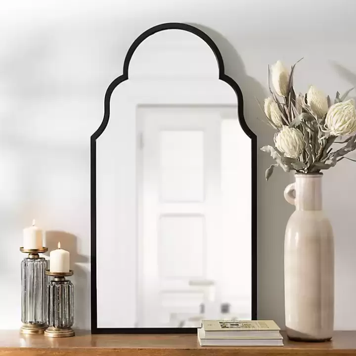 New Maria Metal Arch Wall Mirror Decorative Mirrors