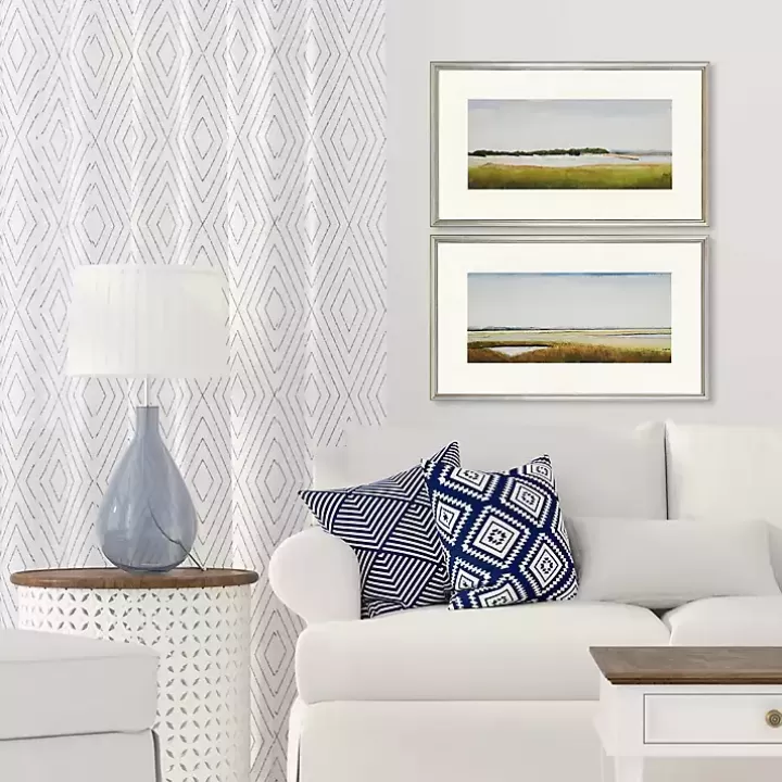 Clearance Marshlands II Framed Art Prints, Set of 2 Framed Art