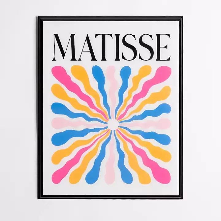 Cheap Matisse Colorful Burst Wall Plaque Wall Plaques