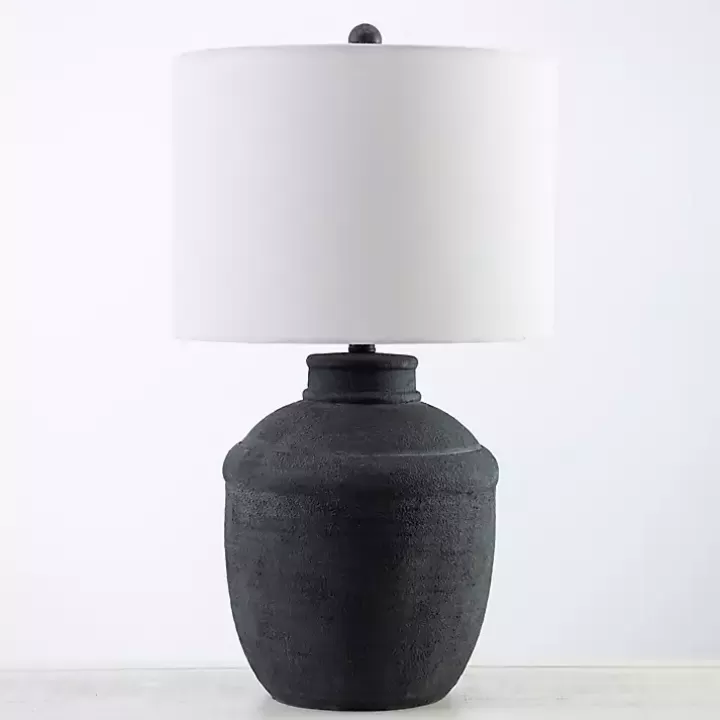 Fashion Matte Black Cairo Table Lamp Table Lamps