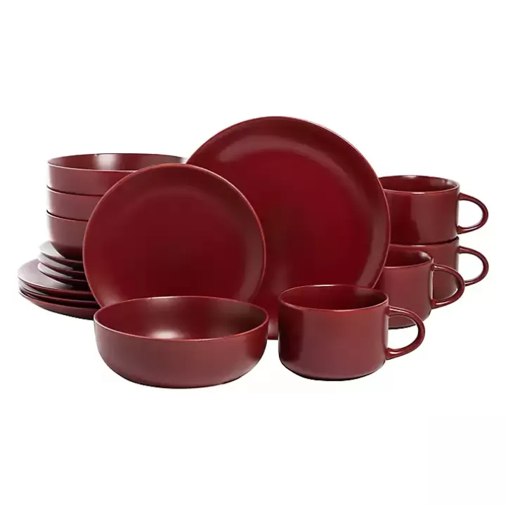 Shop Matte Ceramic 16-pc. Dinnerware Set Dinnerware