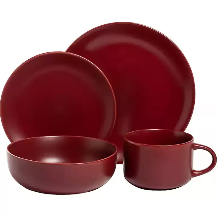 Shop Matte Ceramic 16-pc. Dinnerware Set Dinnerware