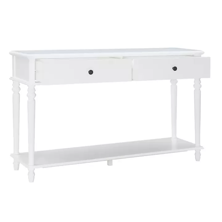 Discount McGhie 2-Drawer Console Table Console Tables