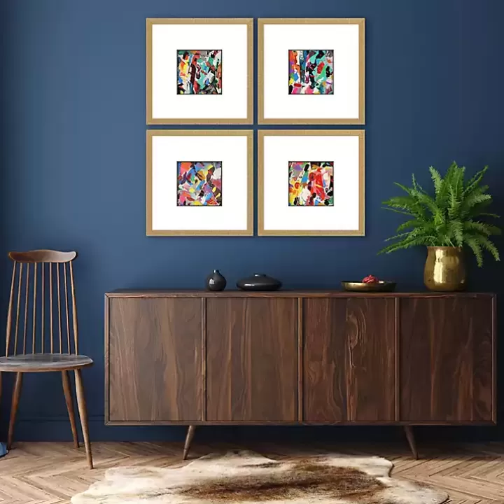 Cheap Meditations Framed Art Prints, Set of 4 Framed Art