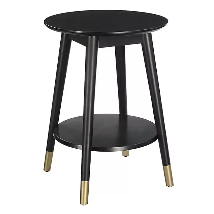 Cheap Mia Round Accent Table Accent & End Tables