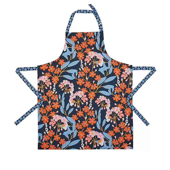 Shop Midnight Floral Bistro Apron Kitchen Accessories