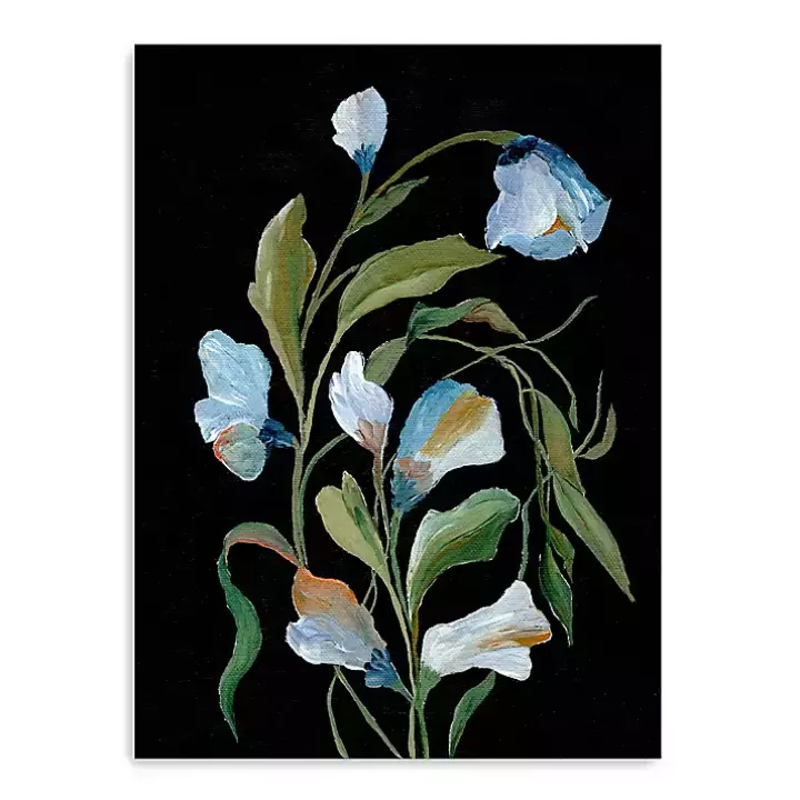 Fashion Midnight Foliage Canvas Art Print Canvas Art