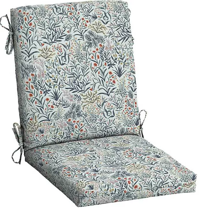 Discount Millennial Leaf Luxe Outdoor Dining Chair Cushion Outdoor Cushions & Pillows
