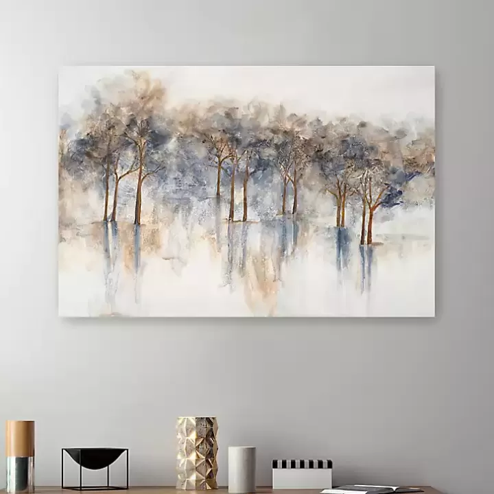 Fashion Misty Woods I Abstract Canvas Art Print Canvas Art