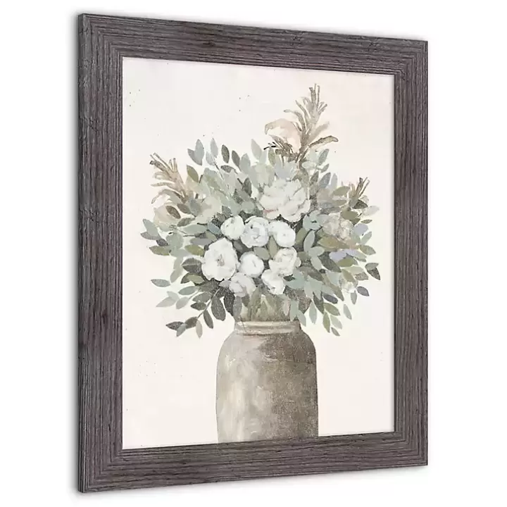 Discount Modern Transitional Flowers Framed Wall Art Framed Art