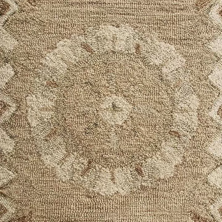 Hot Mojave Medallion Wool Runner, 2x7 Area Rugs