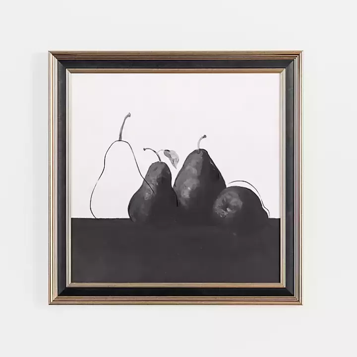 Flash Sale Moody Pears Framed Art Print Framed Art