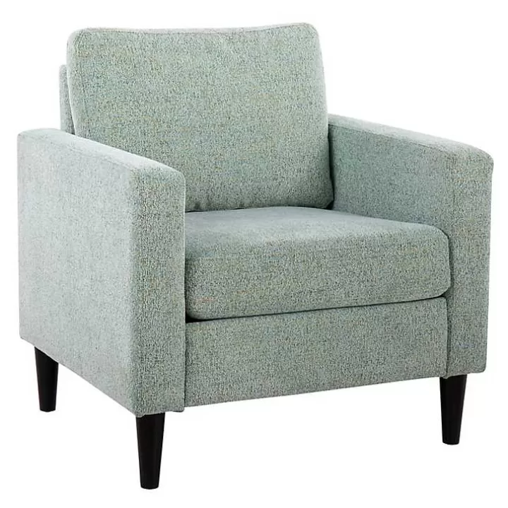 Cheap Mossy Contemporary Upholstered Accent Chair Accent Chairs