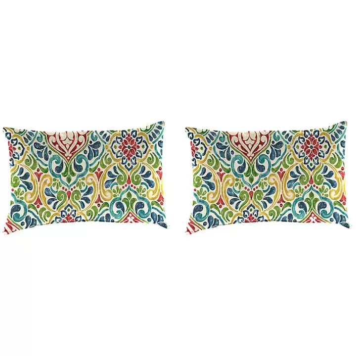 Hot Fiorella Outdoor Accent Pillows, Set of 2 Outdoor Cushions & Pillows