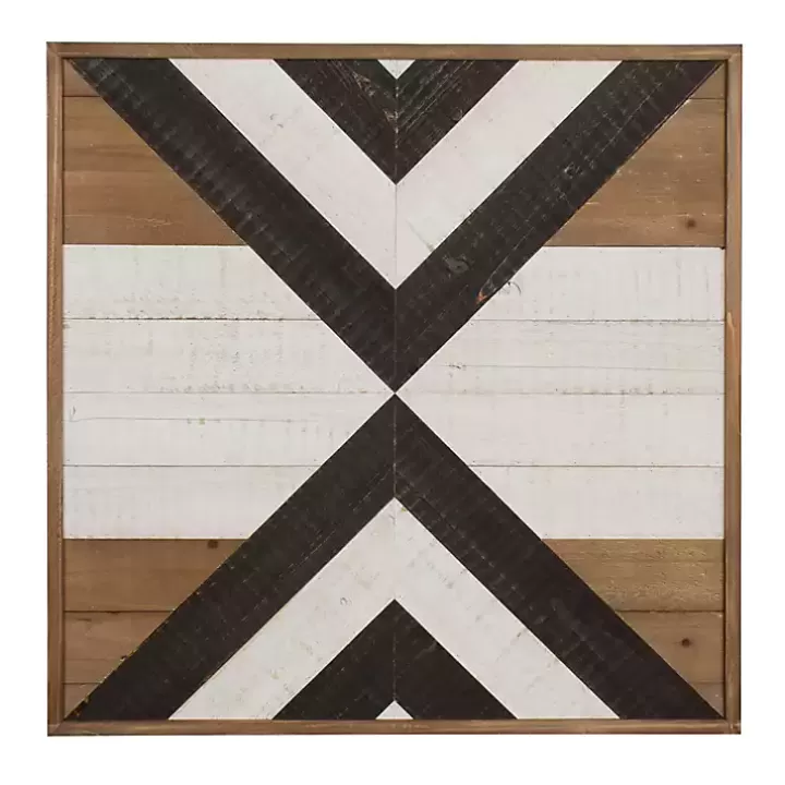 Online Multicolor Baralt Shiplap Wood Wall Plaque Wall Plaques