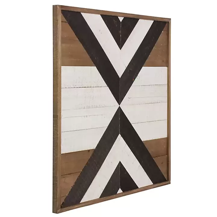 Online Multicolor Baralt Shiplap Wood Wall Plaque Wall Plaques