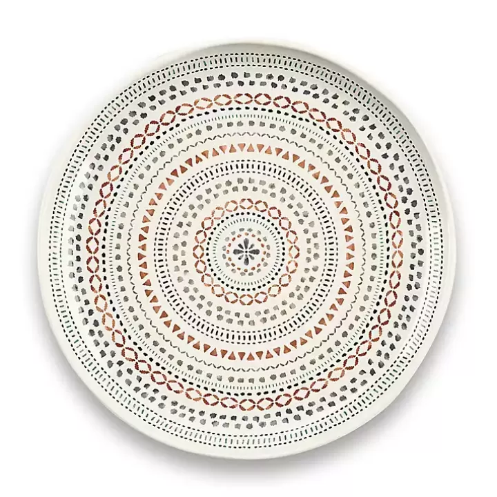 Online color Melamine Malena Dinner Plates, Set of 6 Outdoor Dining