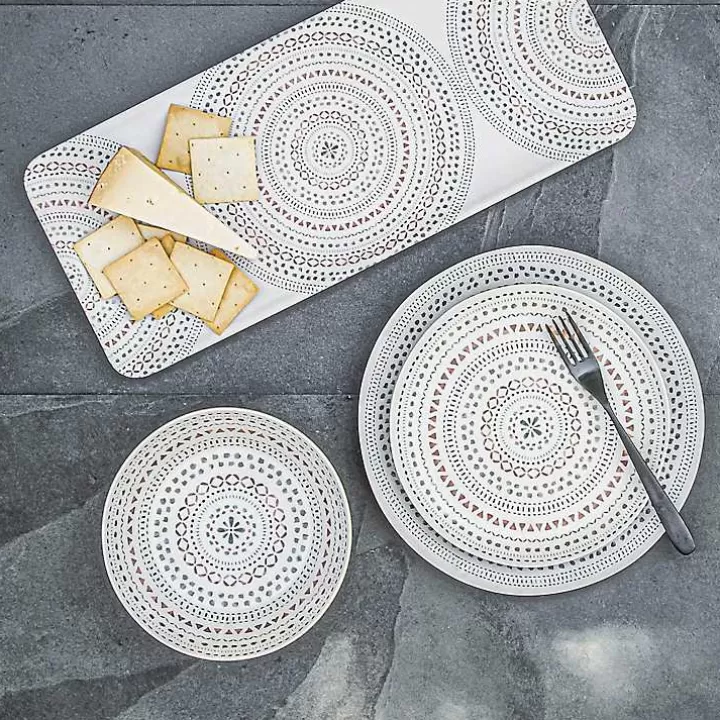 Flash Sale color Rectangular Melamine Malena Platter Outdoor Dining