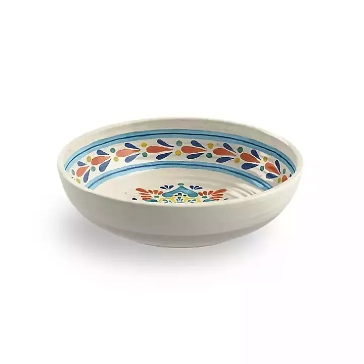 Discount color Rio Melamine Low Bowls, Set of 6 Outdoor Dining