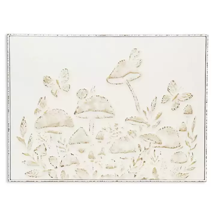 Sale Mushroom Forest Metal Wall Plaque Wall Plaques