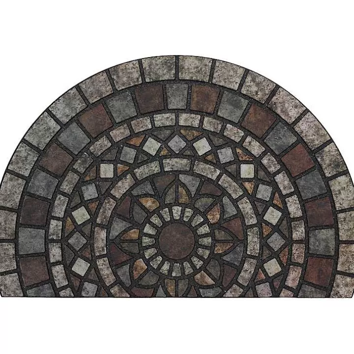 Store Mythos Stone Mosaic Slice Doormat Doormats