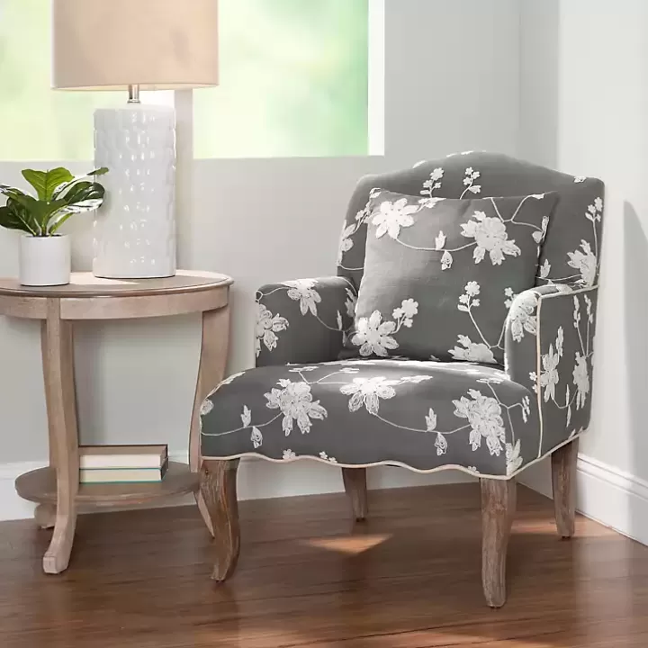 Sale Natalie Floral Accent Chair Accent Chairs