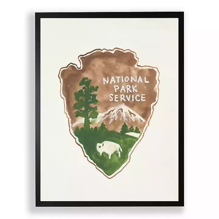 New National Park Service Framed Art Print Framed Art