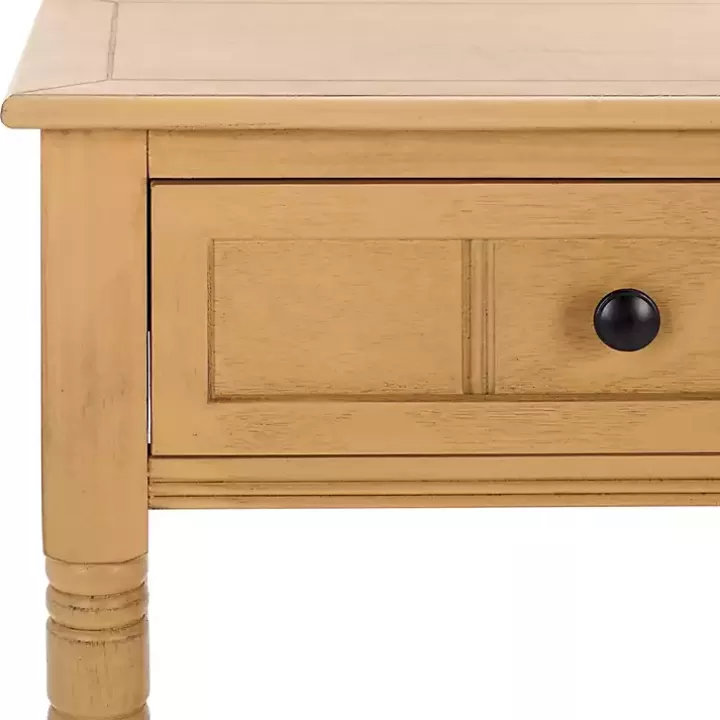 Clearance Natural 2- Drawer Samantha Console Table Console Tables