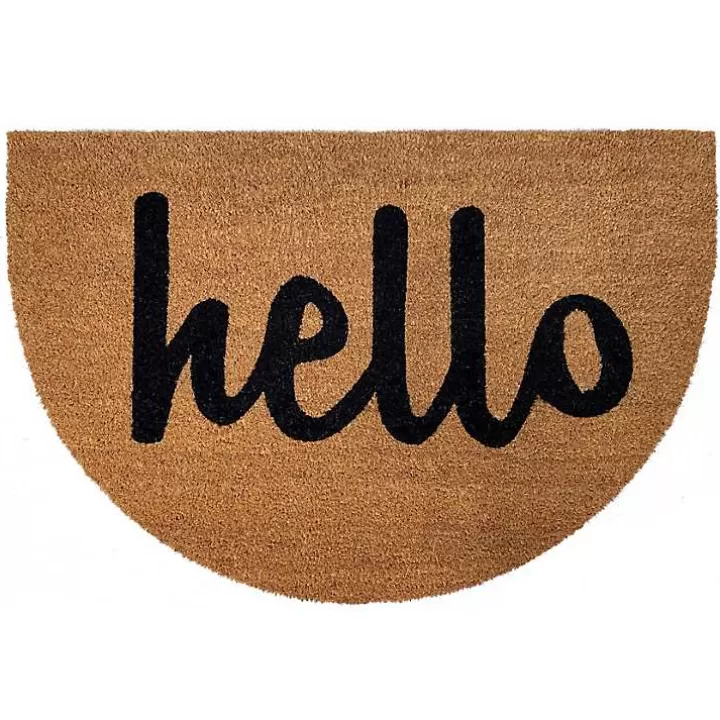 Fashion Natural Arch Hello Doormat Doormats