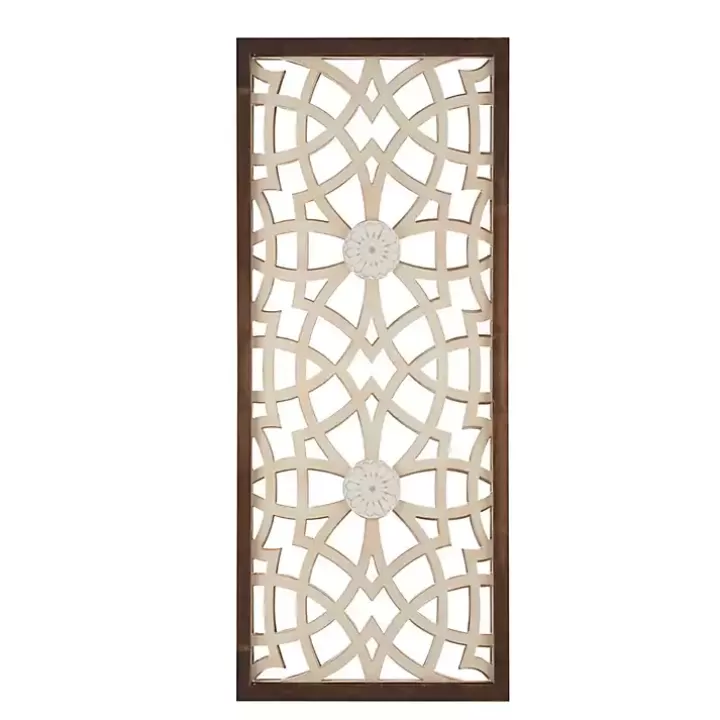 Hot Natural Carved Damask Wooden Wall Plaque Wall Plaques