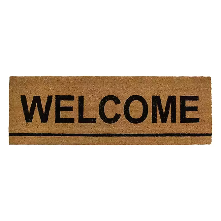 Outlet Natural Coir Welcome Doormat Doormats