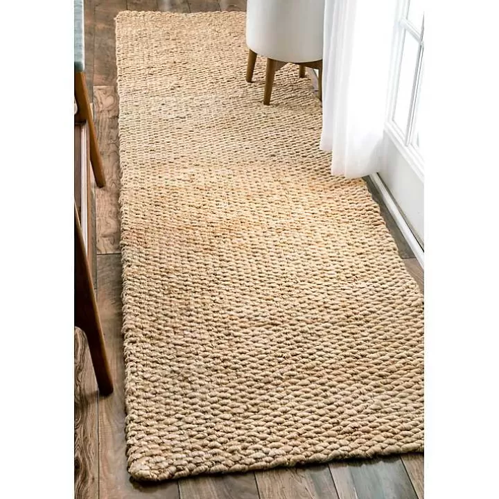 Clearance Natural Halsey Runner Area Rugs