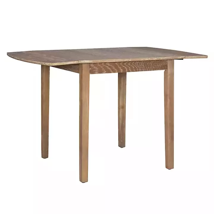 Flash Sale Natural Wood Drop Leaf Dining Table Dining Tables