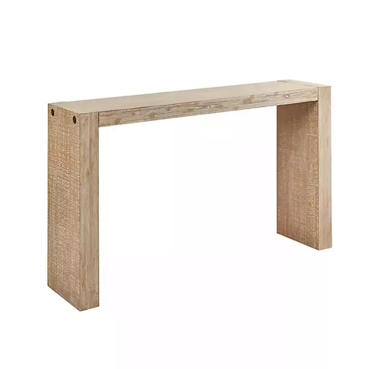 Outlet Natural Wood Frame Console Table Console Tables