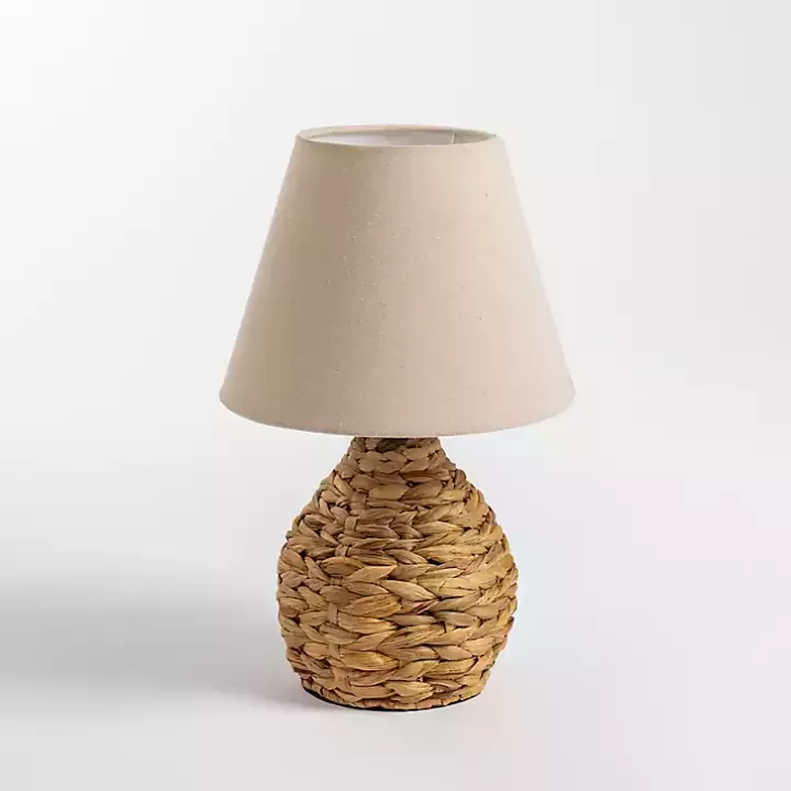 Hot Natural Woven Seagrass Table Lamp Table Lamps