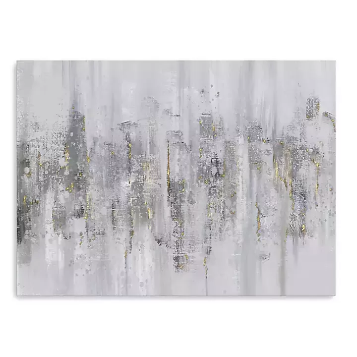 Hot Neutral Columns Canvas Art Print Canvas Art
