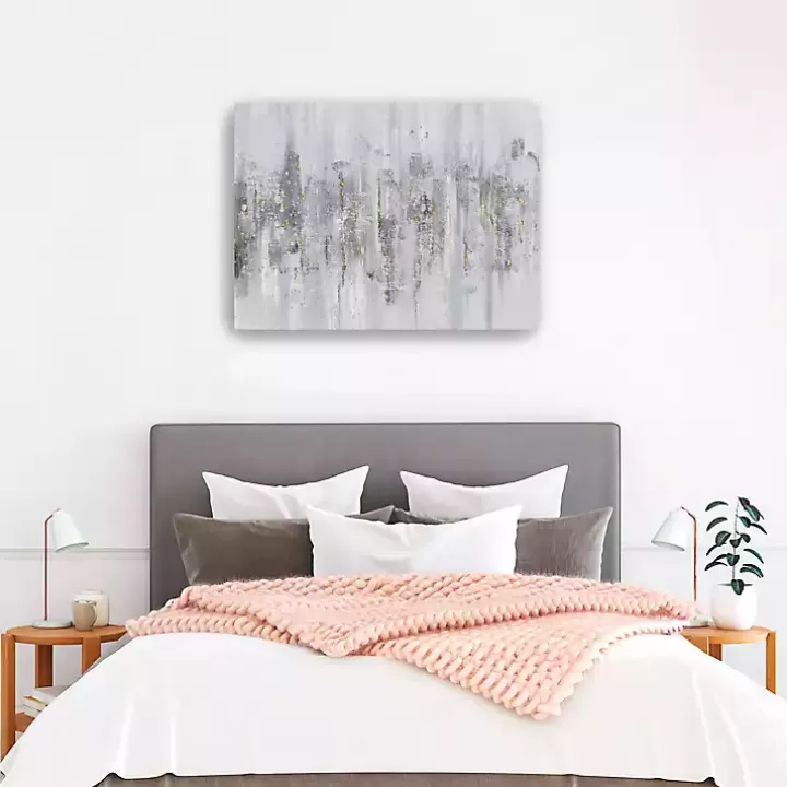 Hot Neutral Columns Canvas Art Print Canvas Art