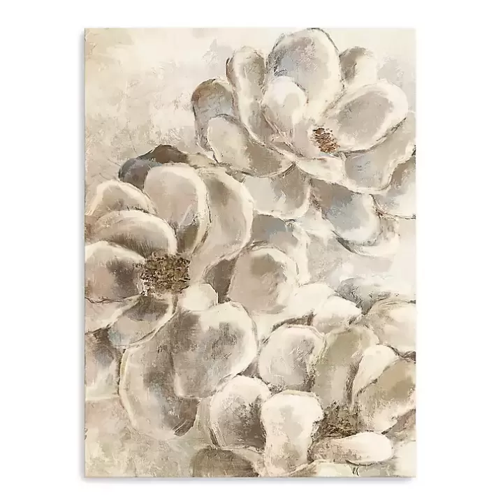 New Neutral Petals Canvas Art Print, 30x40 in. Canvas Art