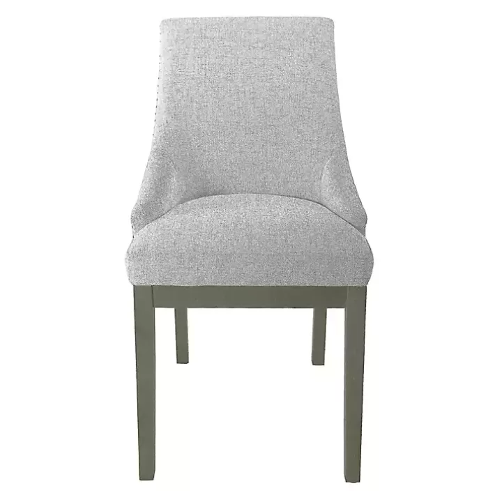Cheap Neutral Upholstered Barrel Dining Chair Dining Chairs