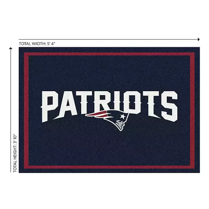 Online New England Patriots Area Rug, 4x6 Area Rugs