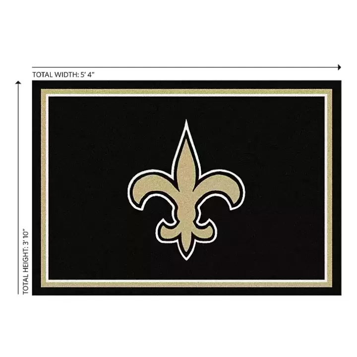 Best Sale New Orleans Saints Area Rug, 4x6 Area Rugs