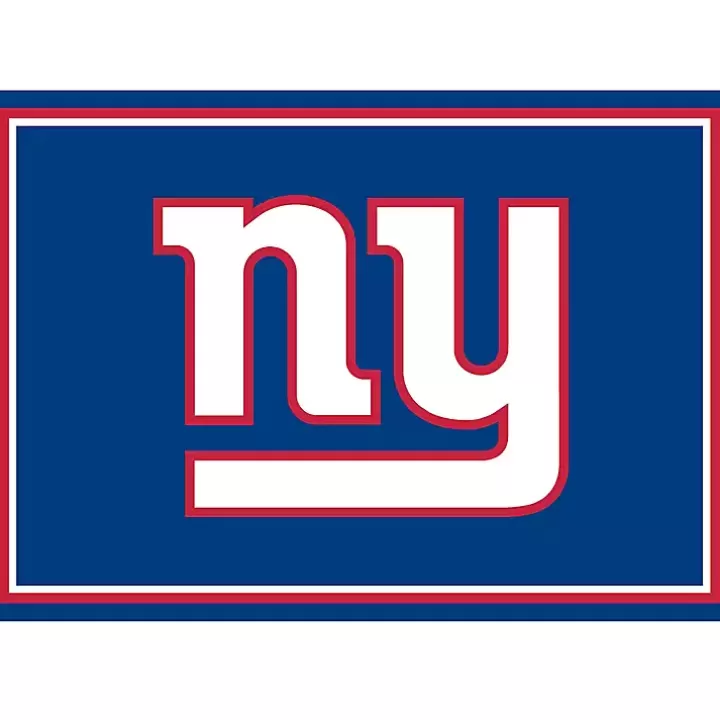 Clearance New York Giants Area Rug, 3x4 Area Rugs