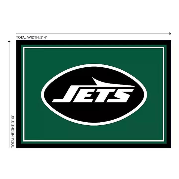 Cheap New York Jets Area Rug, 4x6 Area Rugs