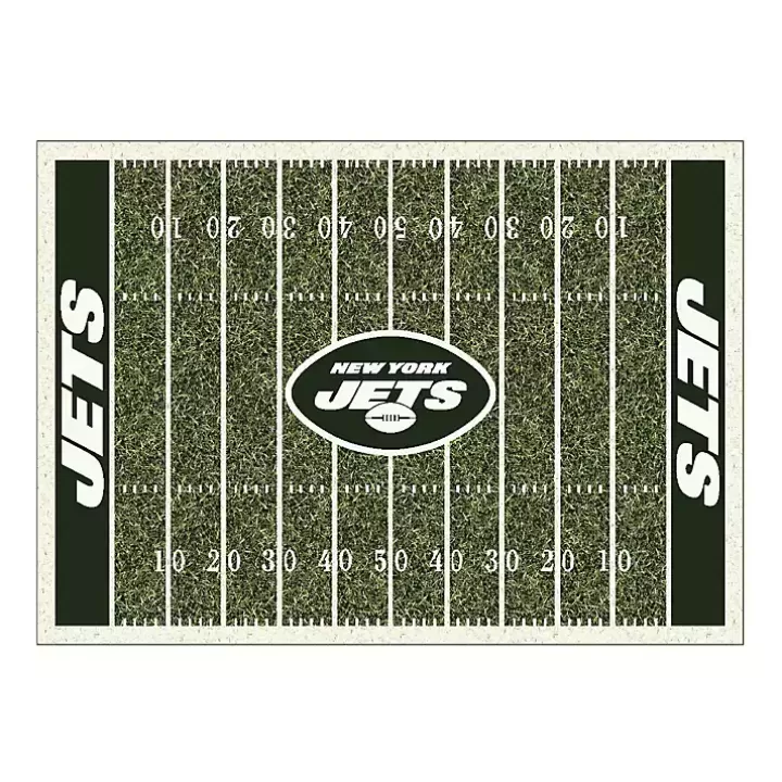 Sale New York Jets Home Field Area Rug, 6x8 Area Rugs