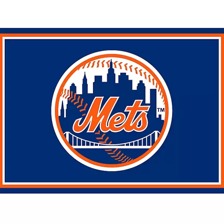 Cheap New York Mets Spirit Rug, 3x4 Area Rugs